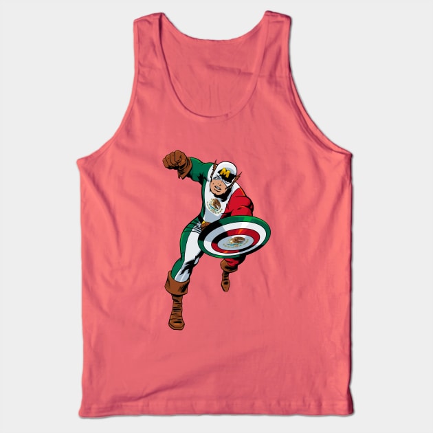 Capitán Mexico Tank Top by ThirteenthFloor